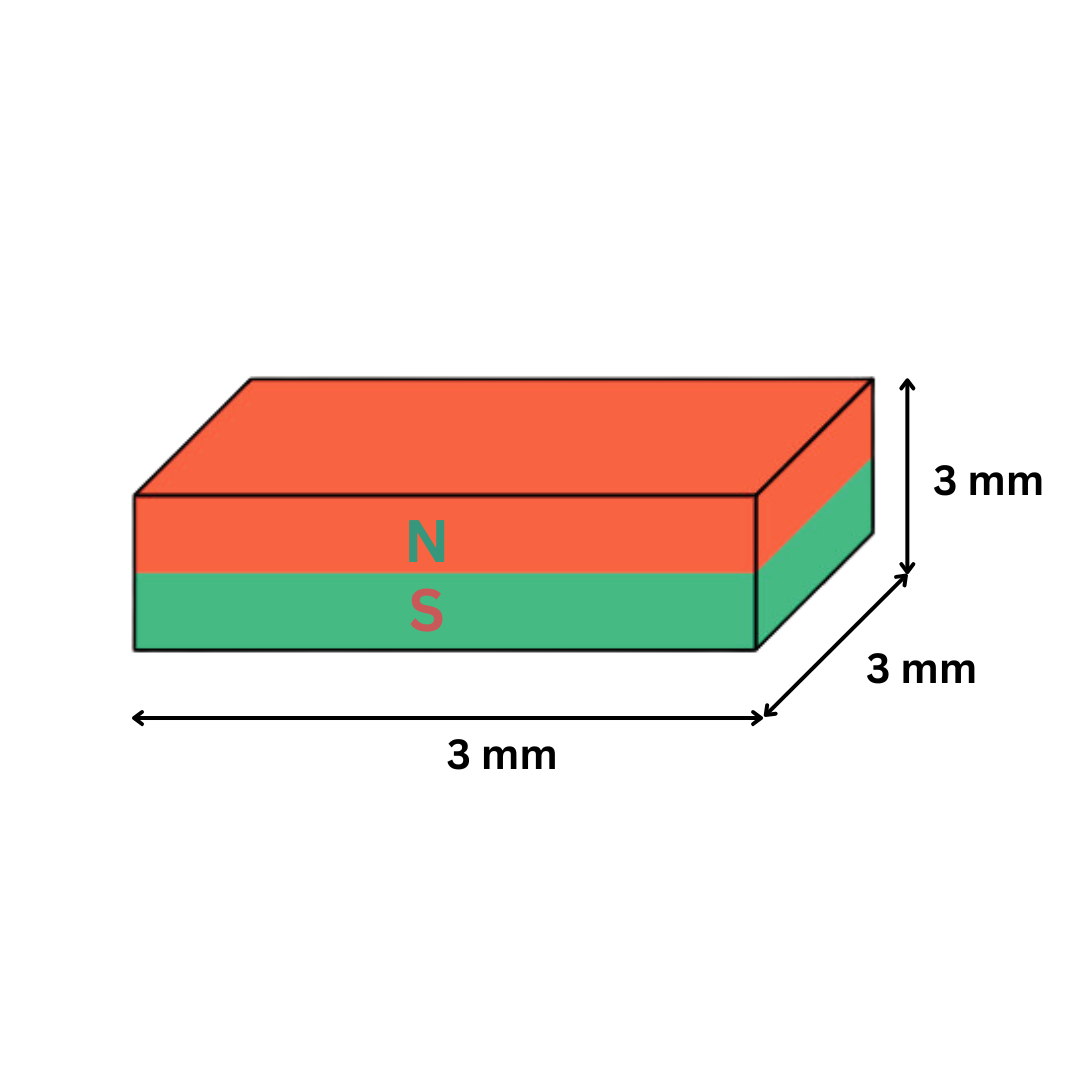 Neodym-Blockmagnete mit exzellenter Haftkraft – ideal für Montage, Präsentation oder Modellbau
