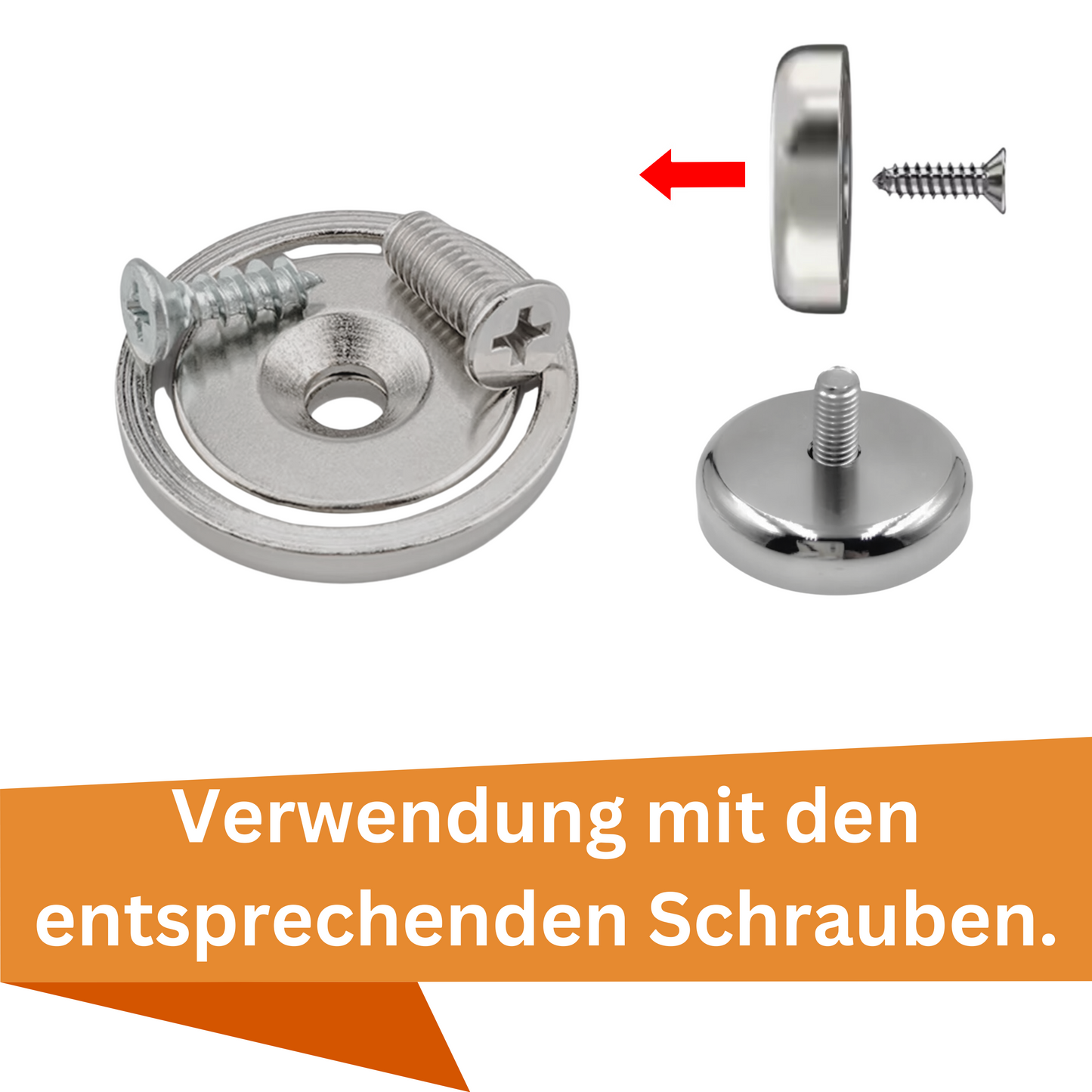 Superstarker Neodym Senkmagnet für Holz und Metall