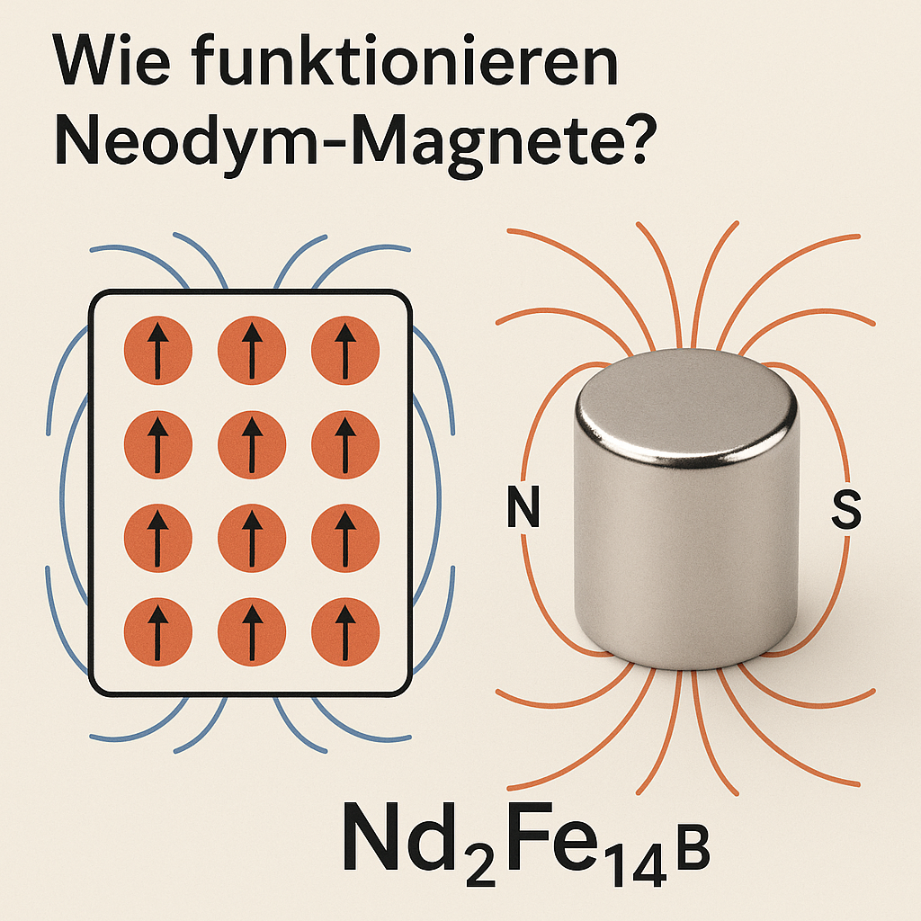 Wie funktionieren Neodym-Magnete?