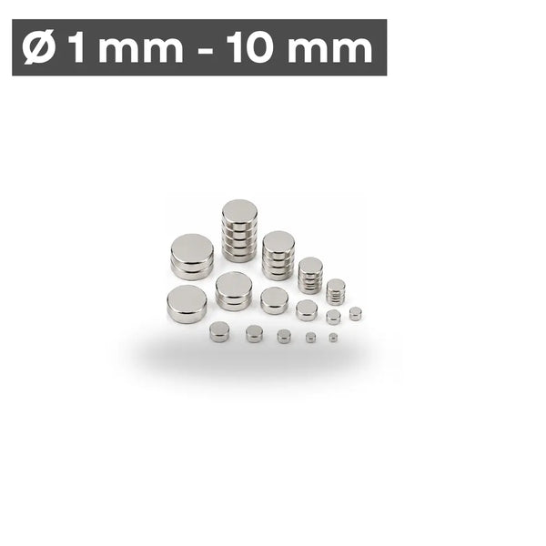 Ø 1mm - 10mm