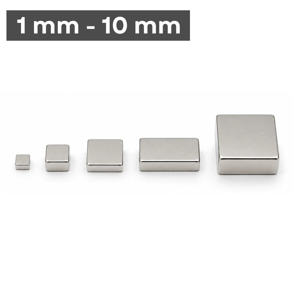 1mm - 10mm