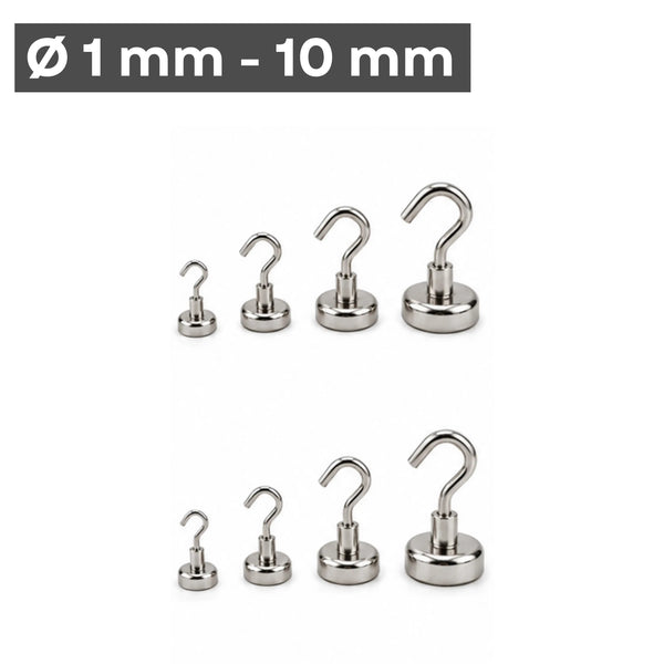 Ø 1mm – 10mm
