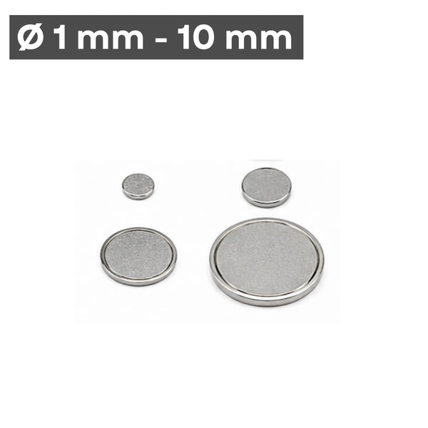 Ø 1mm - 10mm