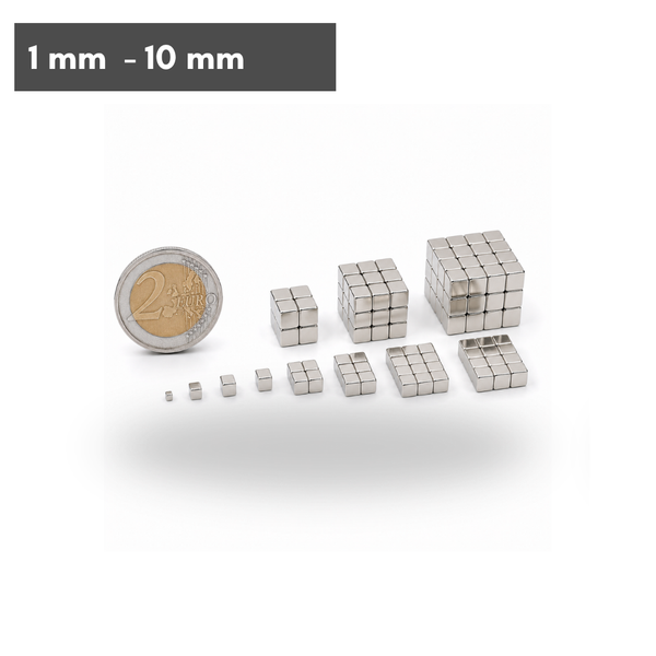 1mm - 10mm