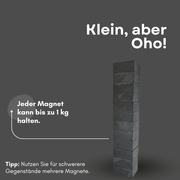 Hartferrit Magnet Quader 28,8x23,2x12,2 mm schwarz