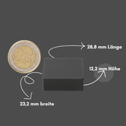 Ferrit Magnet rechteckig Y30 temperaturbeständig 250 Grad