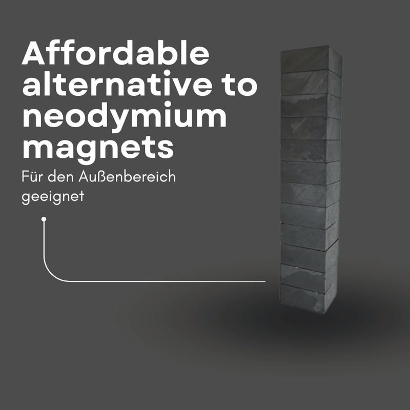 Blockmagnet Ferrit 28,8x23,2x12,2 mm für Werkstatt und DIY