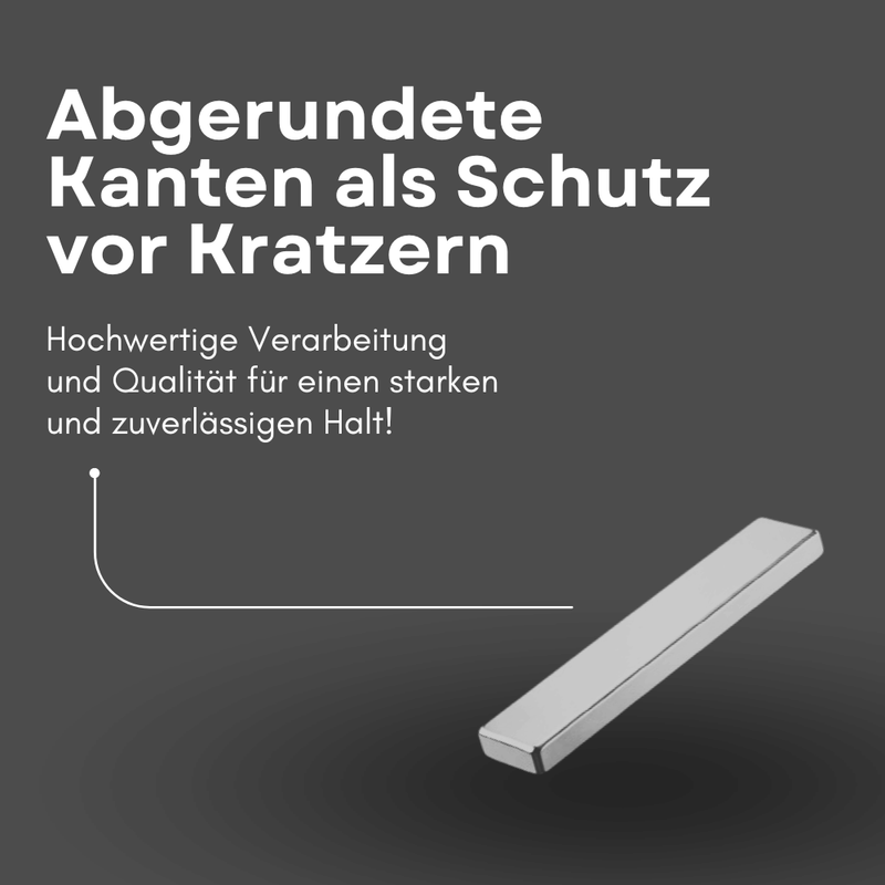 Phosphatbeschichteter Neodym Magnet 35x3,9x2,5 mm