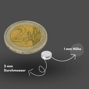 Kleiner Supermagnet 3x1 mm – ideal für Modellbau und Elektronik