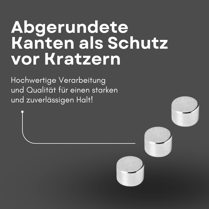Neodym Magnet Ø 3mm x 2mm - Starker Scheibenmagnet - N42 Supermagnet - Hohe Haftkraft bis 218g