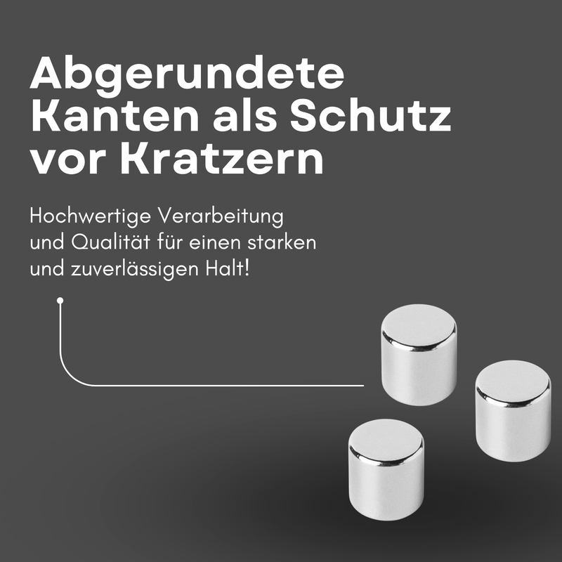 Neodym Magnet Ø 3mm x 3mm - Starker Scheibenmagnet - N42 Supermagnet - Hohe Haftkraft bis 272g