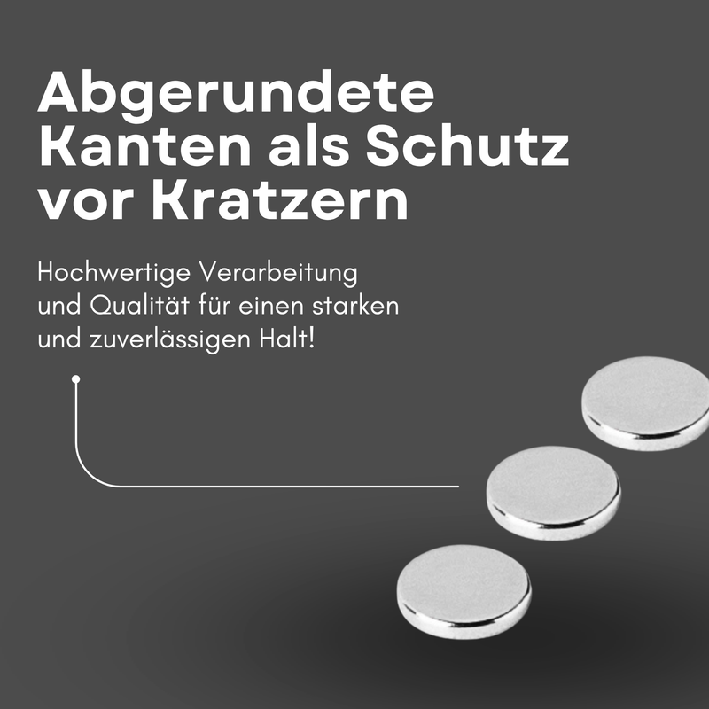 Neodym Magnet Ø 4mm x 1mm - Starker Scheibenmagnet - N42 Supermagnet - Hohe Haftkraft bis 163g