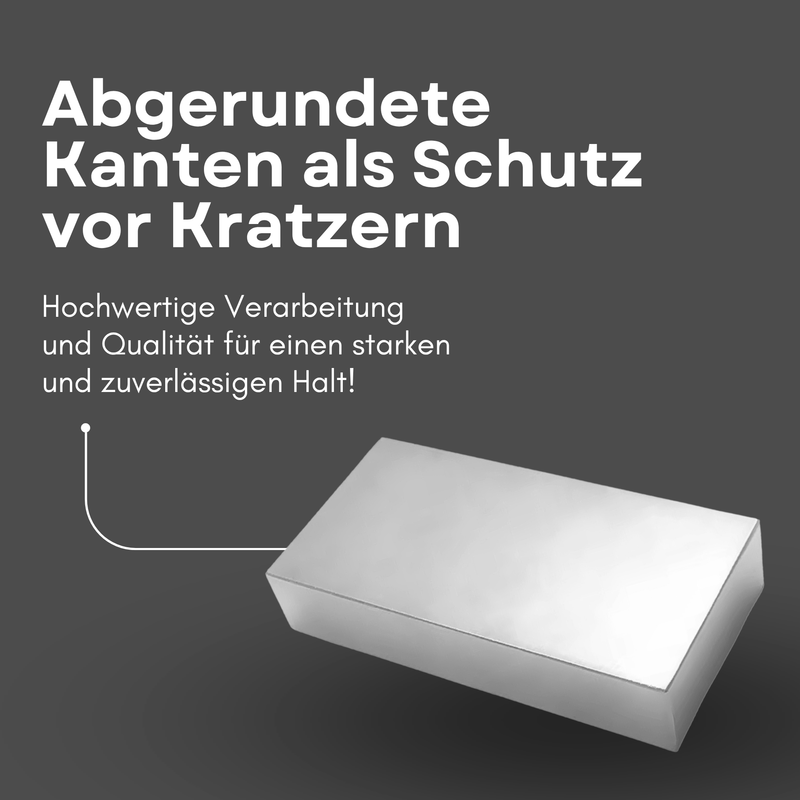 Neodym Magnet 60mm x 30mm x 20mm - N38 Supermagnet - Quadermagnete - Hohe Haftkraft bis 60kg