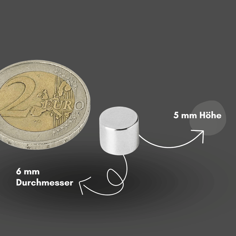 N42 Neodym Scheibenmagnet – langlebig, robust und leistungsstark