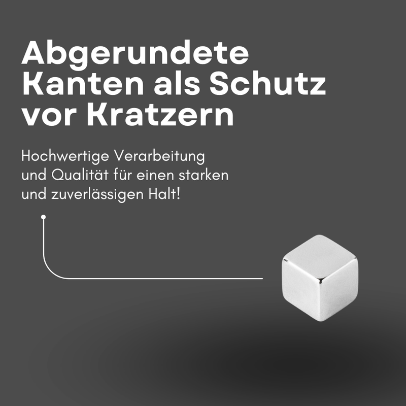 Neodym Magnet 6x6x6 mm Supermagnete hohe Haftkraft Würfelmagnete
