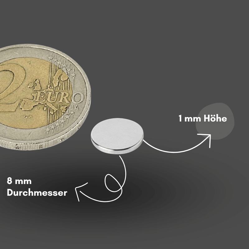 N42 Neodym Scheibenmagnet – langlebig, robust und leistungsstark
