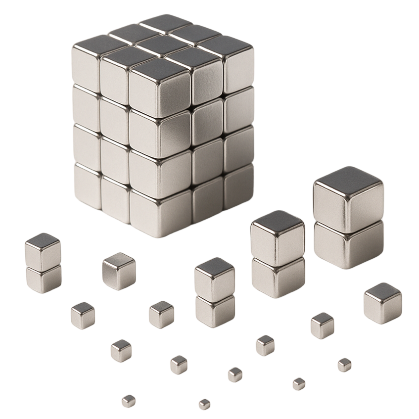 Würfelmagnete