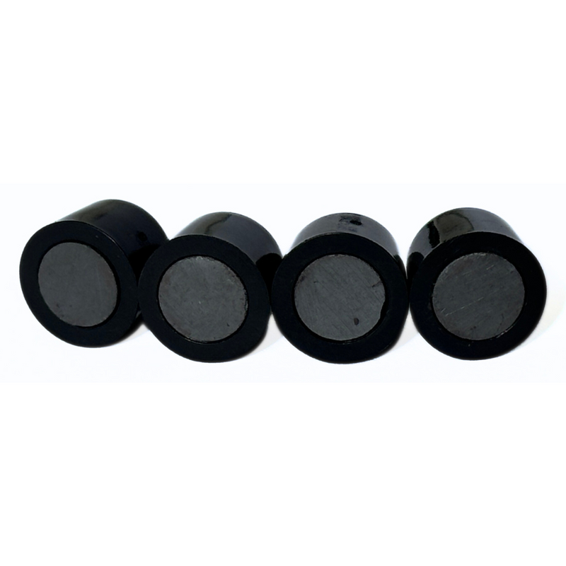 Mehrzweck-Haftmagnete in Schwarz – für Küche, Büro, Werkstatt & mehr geeignet