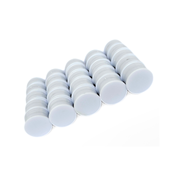 Starker weißer Magnet für Kühlschrank, rund 24mm Durchmesser