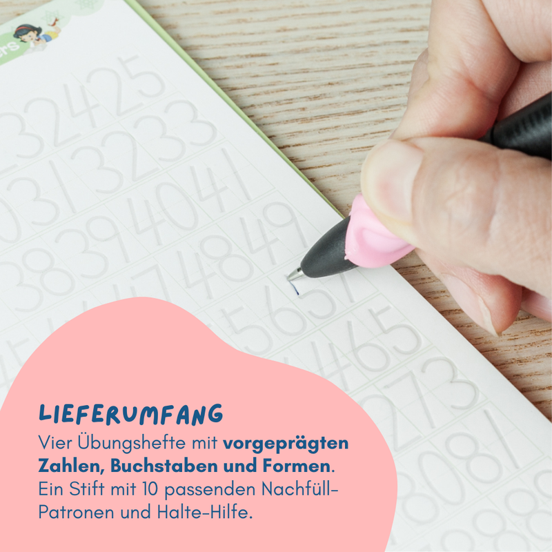 Magic Workbook A5 – Reusable Learning &amp; Coloring Book for Children Ages 3 and Up