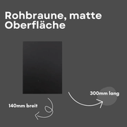 Gummimagnetplatte 2 mm stark 300x140 mm unbeschichtet
