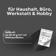 Flexible Magnetfolie 0,9 mm DIN A4 zuschneidbar hohe Haftkraft rohbraun