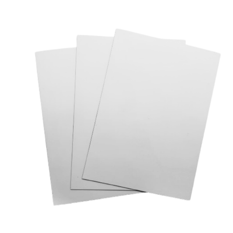 Flexible Magnetfolie weiß DIN A4 210x297 mm 0,9 mm für Planung und Kennzeichnung