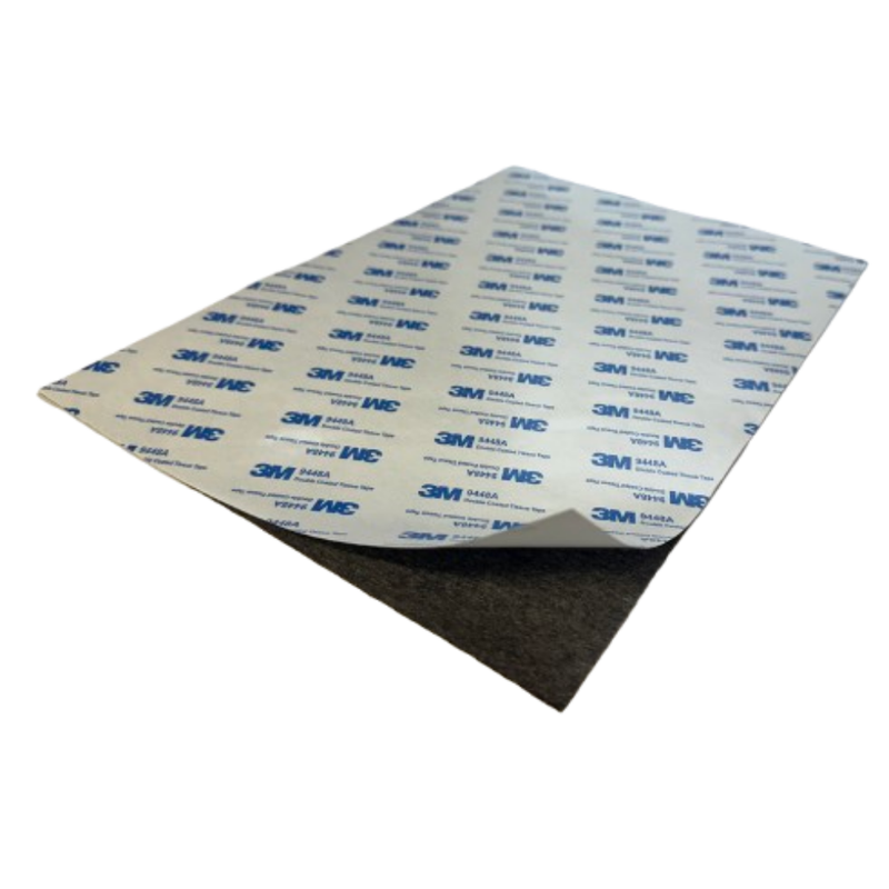 Magnetfolie DIN A4 0,6 mm selbstklebend anisotrop zuschneidbar rohbraun