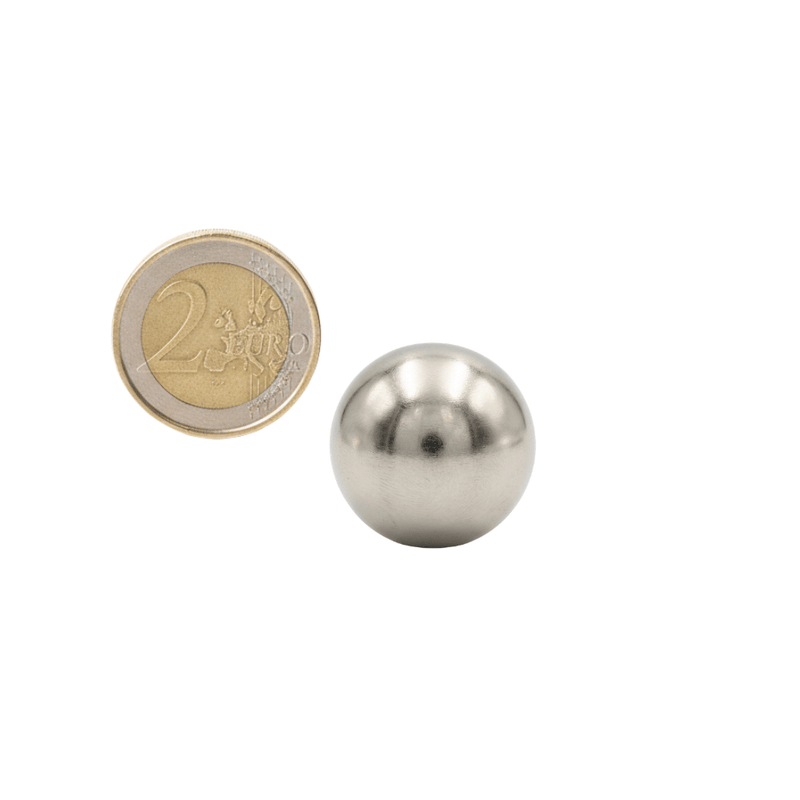 Neodym Sphere Magnet 16 mm silber glänzend stark