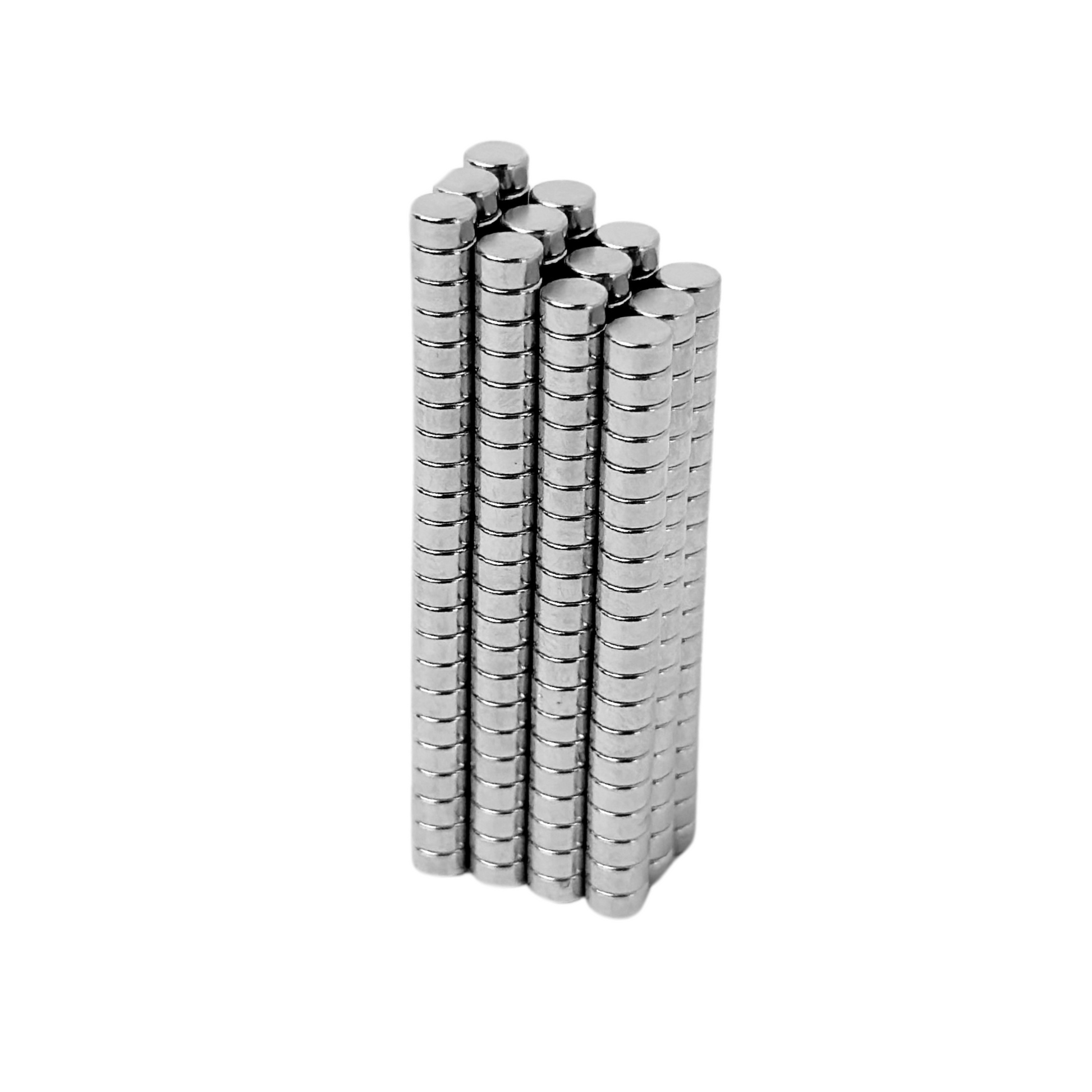 Magnet-Detailansicht: Kompakter Neodym-Scheibenmagnet mit 350 g Haftkraft