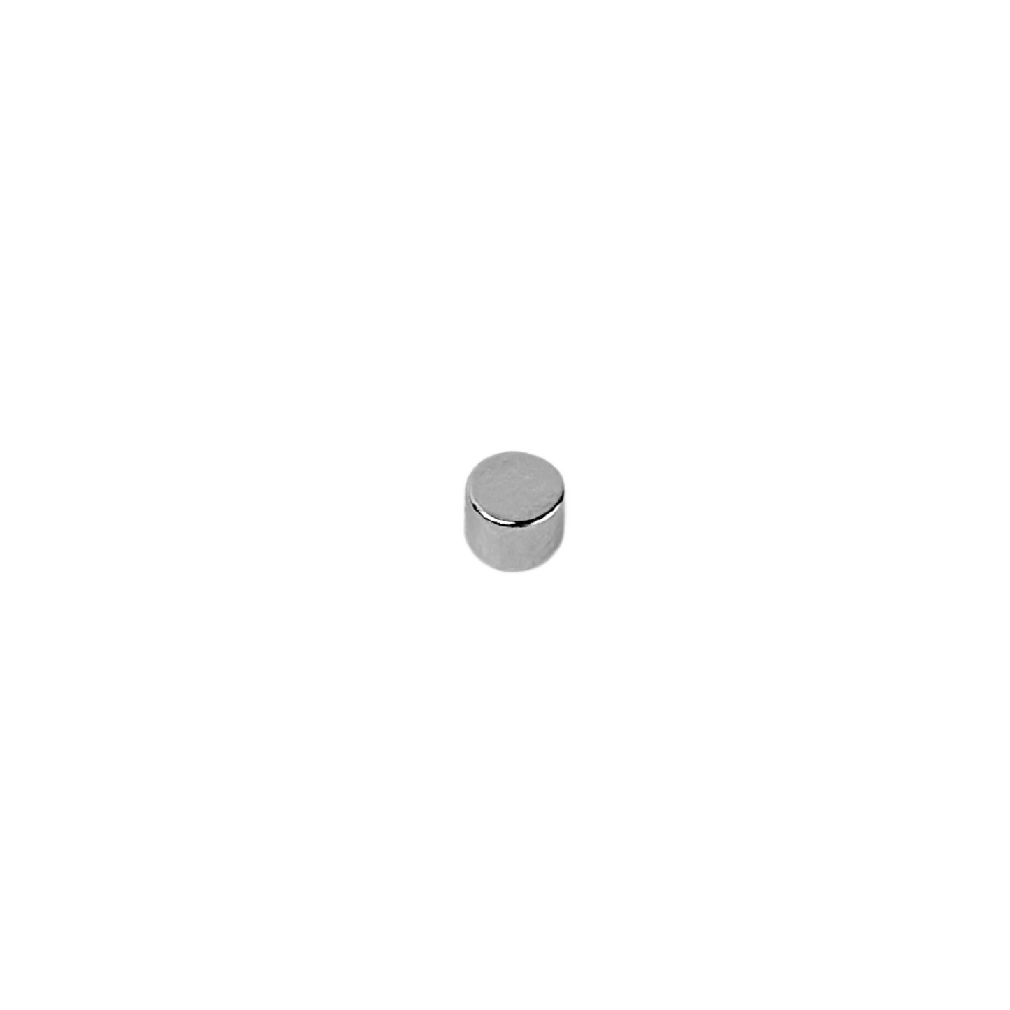 Mini Neodym-Magnete mit hoher Haftkraft auf weißem Hintergrund