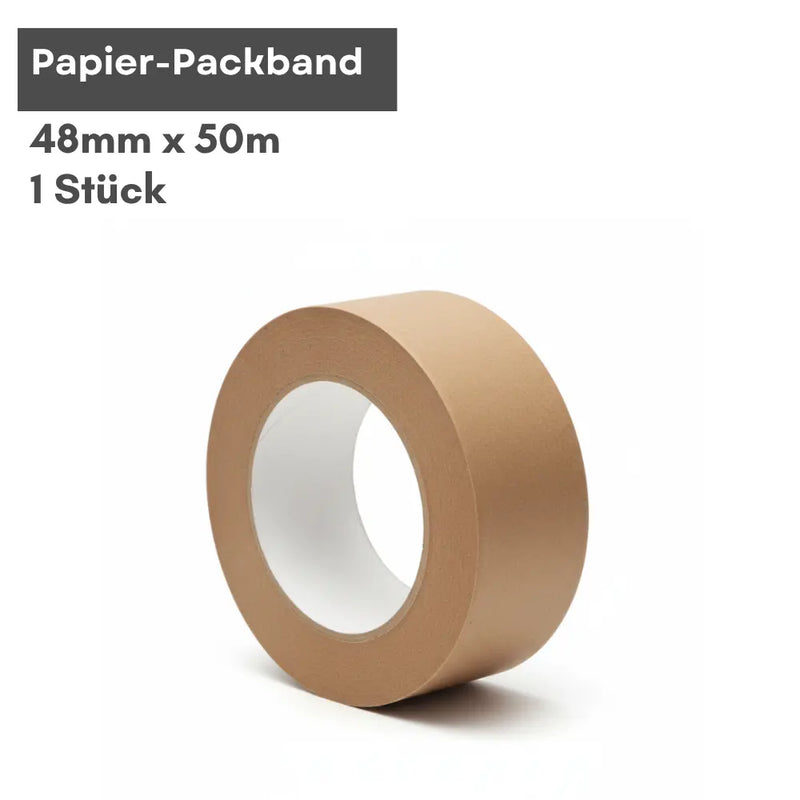 Papier-Packband 48 mm x 50 m, 1 Stück