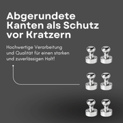 Neodym Kegelmagnet für Kühlschrank, Whiteboard & DIY-Projekte