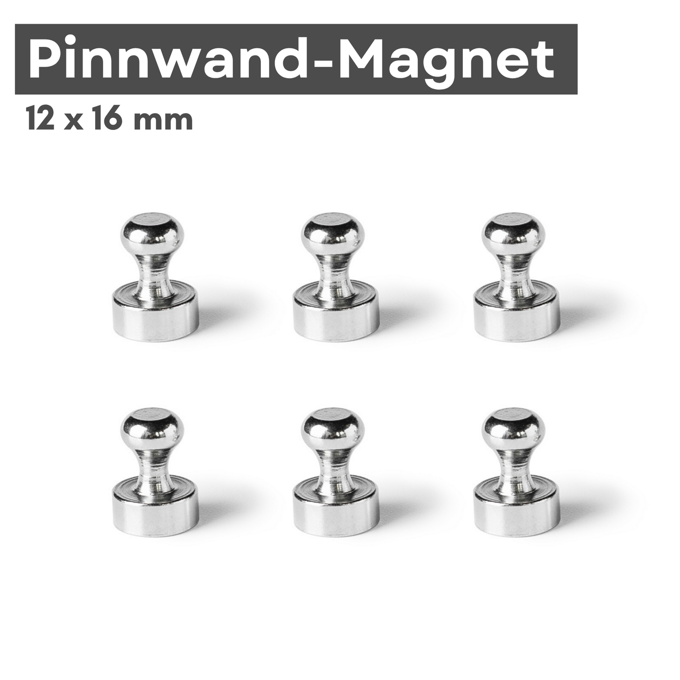 Magnete a parete in neodimio Ø 12 mm