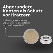 Starker NdFeB-Ringmagnet 12x4x6 mm axial magnetisiert für Industrie