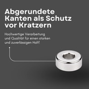 Ultra-flacher NdFeB-Ringmagnet 12x9x2 mm axial magnetisiert für Elektronik